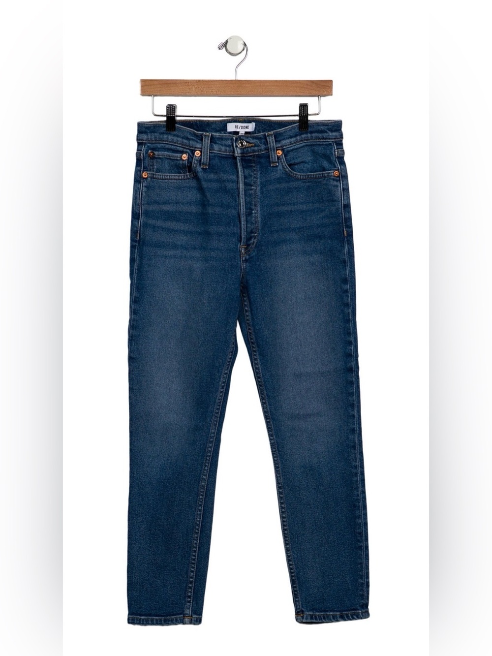 Re/Done Cropped Slim Jeans 29